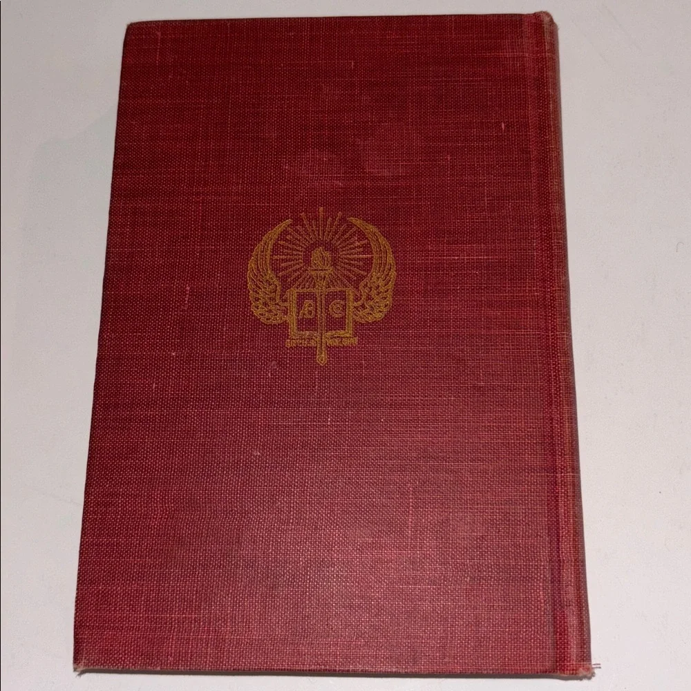 Gateway Series Van Dyke Essays of Emerson by Van Dyke Red Hardcover 1907 1st Ed